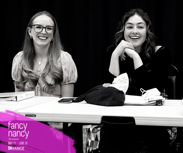 Angela Griswold and Jillian Batt at their first readthru of 