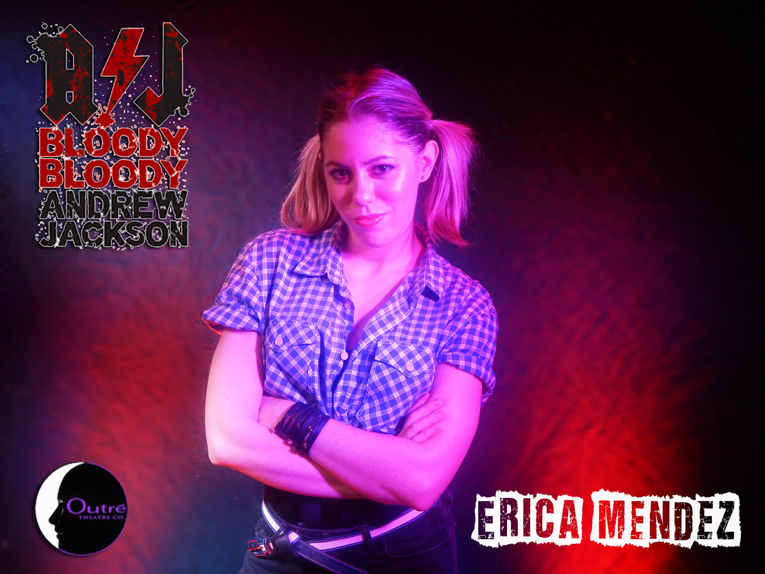 Erica Mendez in the 2015 Outre Theatre Company Production of "Bloody Bloody Andrew Jackson" Directed by Skye Whitcomb. http://on.fb.me/1A8zPa5
Photo by Geoffrey Short. #OutreBBAJ 