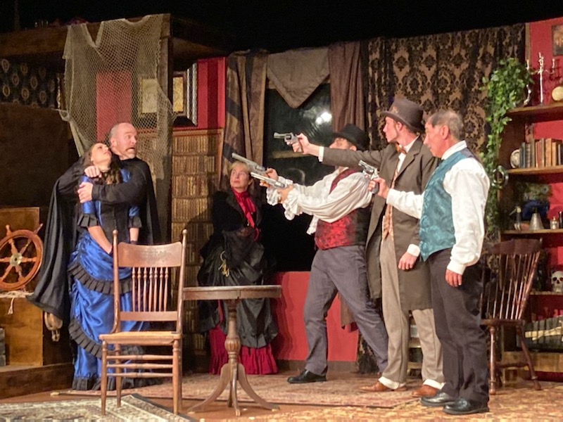 Opening weekend was a blast for “Sherlock’s Secret Life!” Runs thru October 10. Southampton Cultural Center. Presented by boots on the ground theater. 