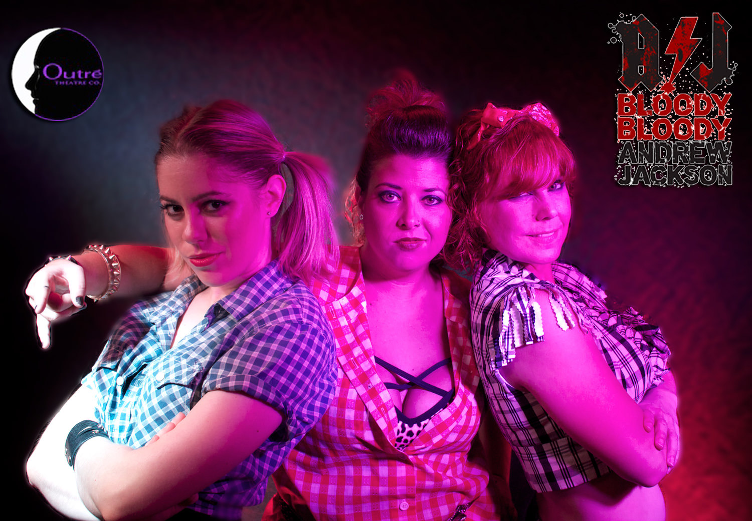 The 2015 Outre Theatre Company Production of "Bloody Bloody Andrew Jackson" Directed by Skye Whitcomb. http://on.fb.me/1A8zPa5
Photo by Geoffrey Short. #OutreBBAJ 