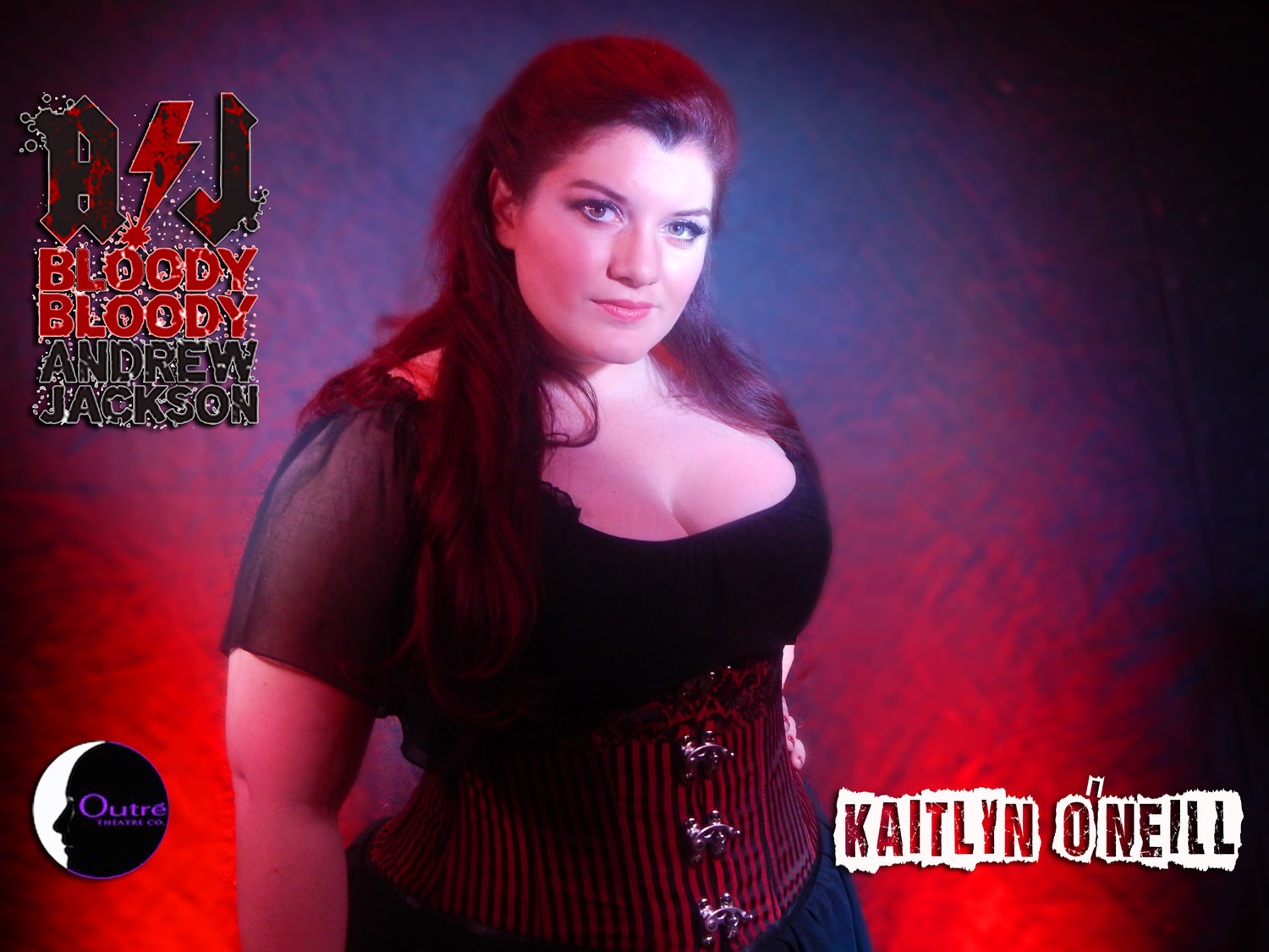 Kaitlyn O'Neill as Rachel Jackson in the 2015 Outre Theatre Company Production of "Bloody Bloody Andrew Jackson" Directed by Skye Whitcomb. http://on.fb.me/1A8zPa5
Photo by Geoffrey Short. #OutreBBAJ 