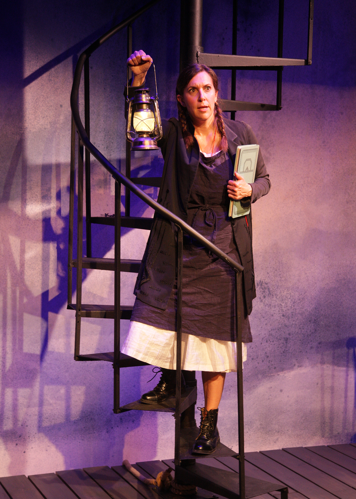 Aubrey Saverino as Abigail Burgess in the world premiere of 