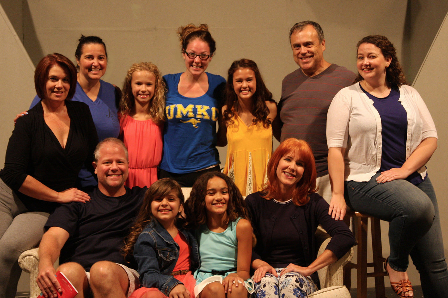 Cast of RUTHLESS! at OCTA. Photo by Rita Marks 1