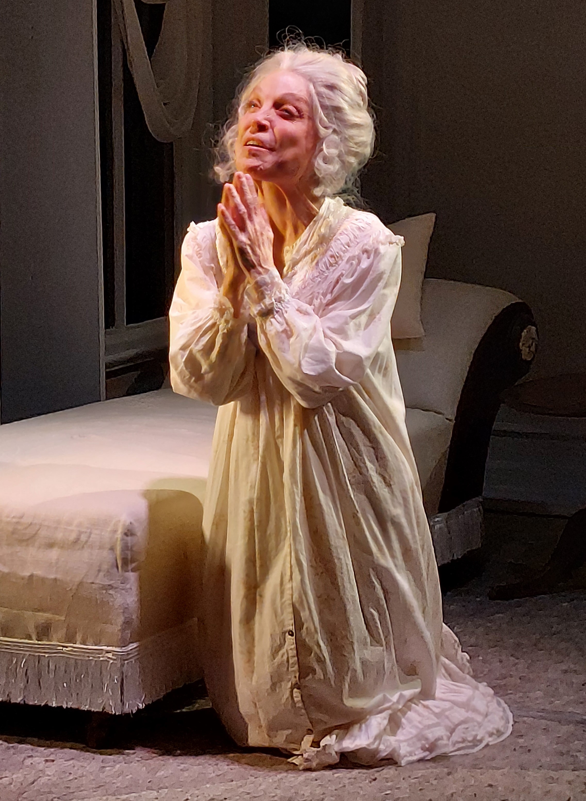 Roxanne Fay (Mary Tyrone) in Bridge Street Theatre's LONG DAY'S JOURNEY INTO NIGHT