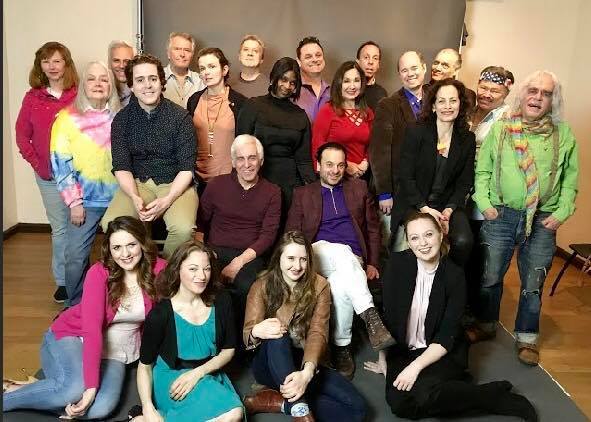 The Cast of the Oasis.NyTheatreGroup's Pieces of a Playwright II. Prouduced by Alnert Insinnia. Written by Nick DeSimone