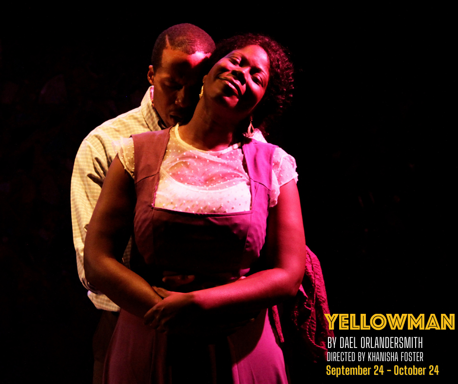 Production photos of stars Julanne Chidi Hill and Dante Alexander in YELLOWMAN by Dael Orlandersmith