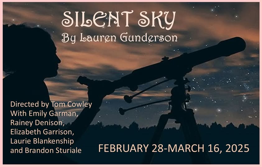 Silent Sky poster with cast list