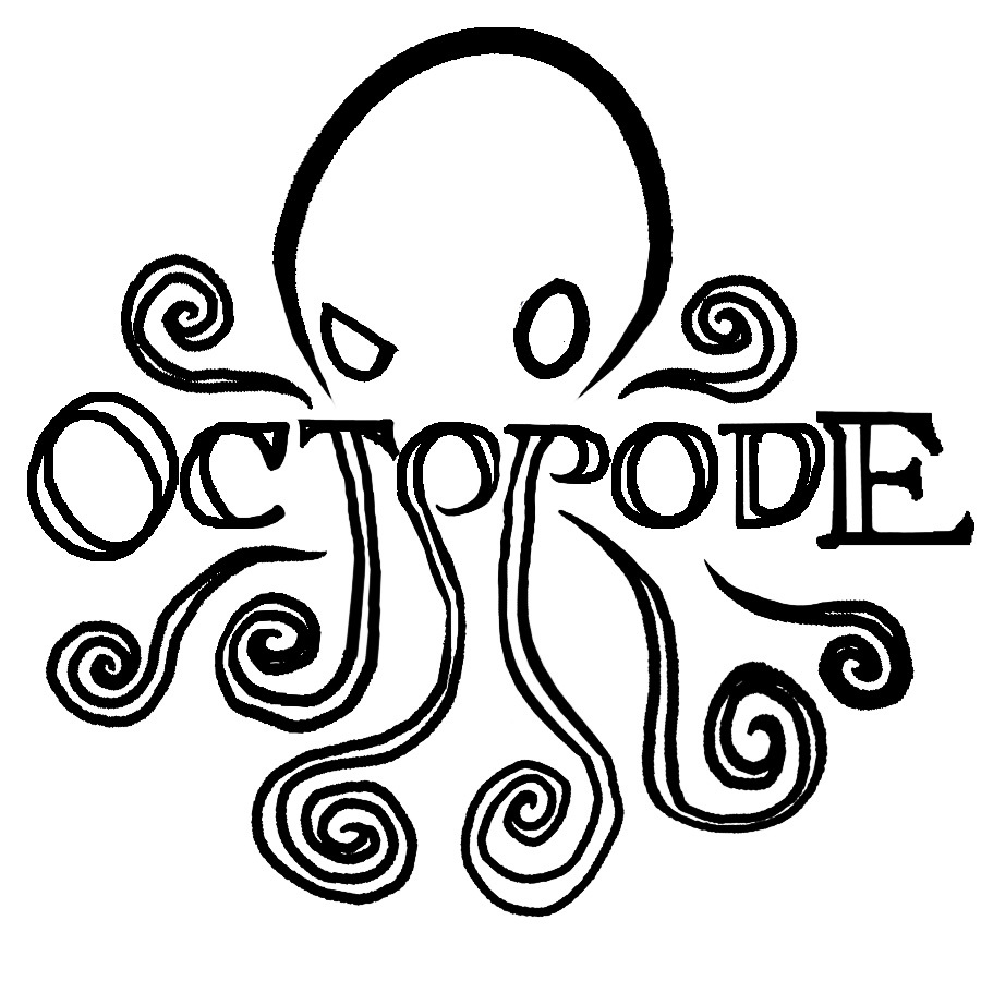 Octopode Theater Co logo. Raphael Stigliano.