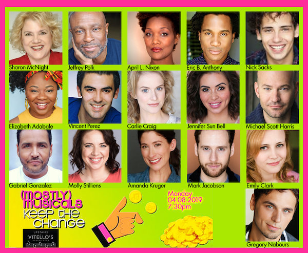 The cast of (mostly)musicals 32: KEEP THE CHANGE 1