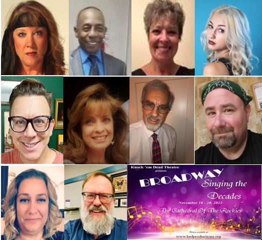 Our Cast Members of Broadway--Singing the Decades