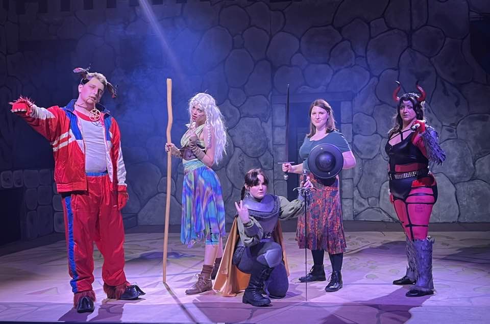 The ?party? celebrates a campaign victory! SHE KILLS MONSTERS still has great seats The ?party? celebrates a campaign victory! SHE KILLS MONSTERS still has great seats