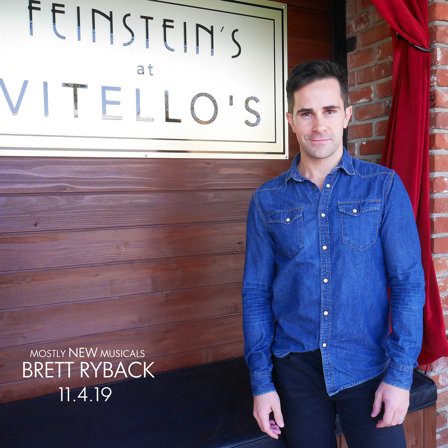 Brett Ryback at Feinstein's at Vitello's 11.4.19