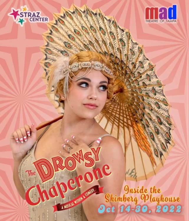 Meet Janet Van de Graaff as played by Madison DeBrino in mad Theatre of Tampa’s “The Drowsy Chaperone