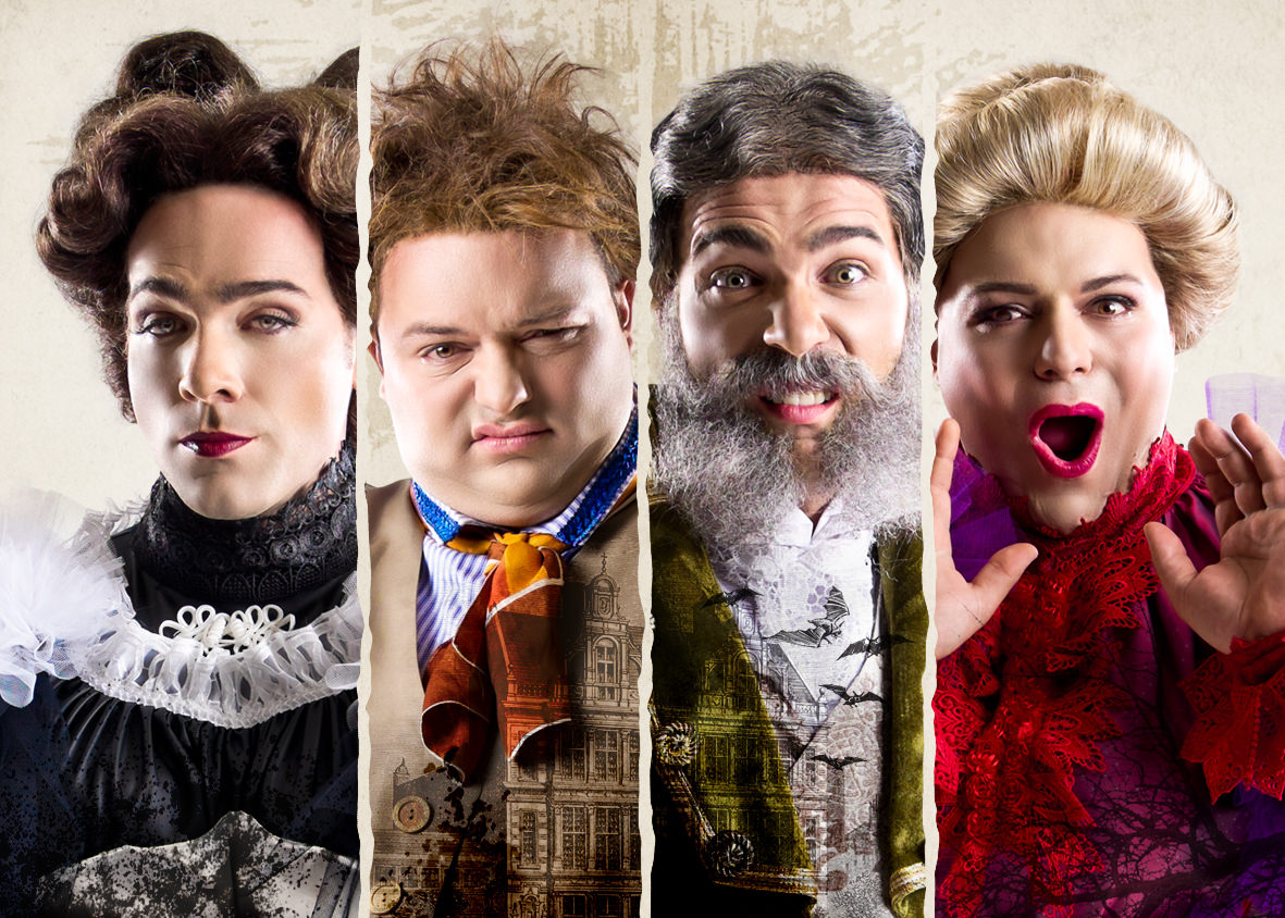 Jonathan Roxmouth and Weslee Swain Lauder as 4 different characters.
Photography by Karl van Heerden 1