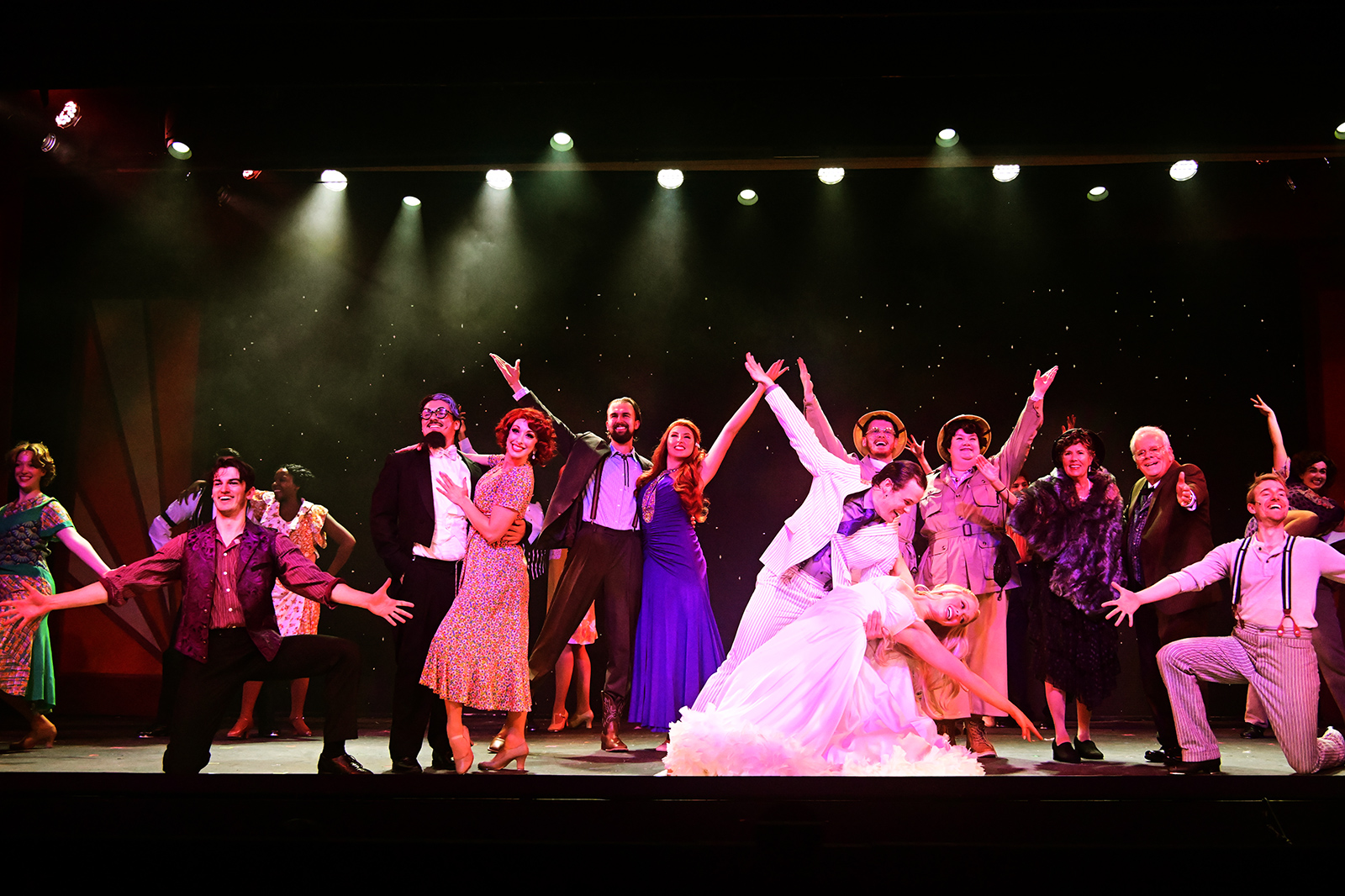 The cast of Crazy for You.