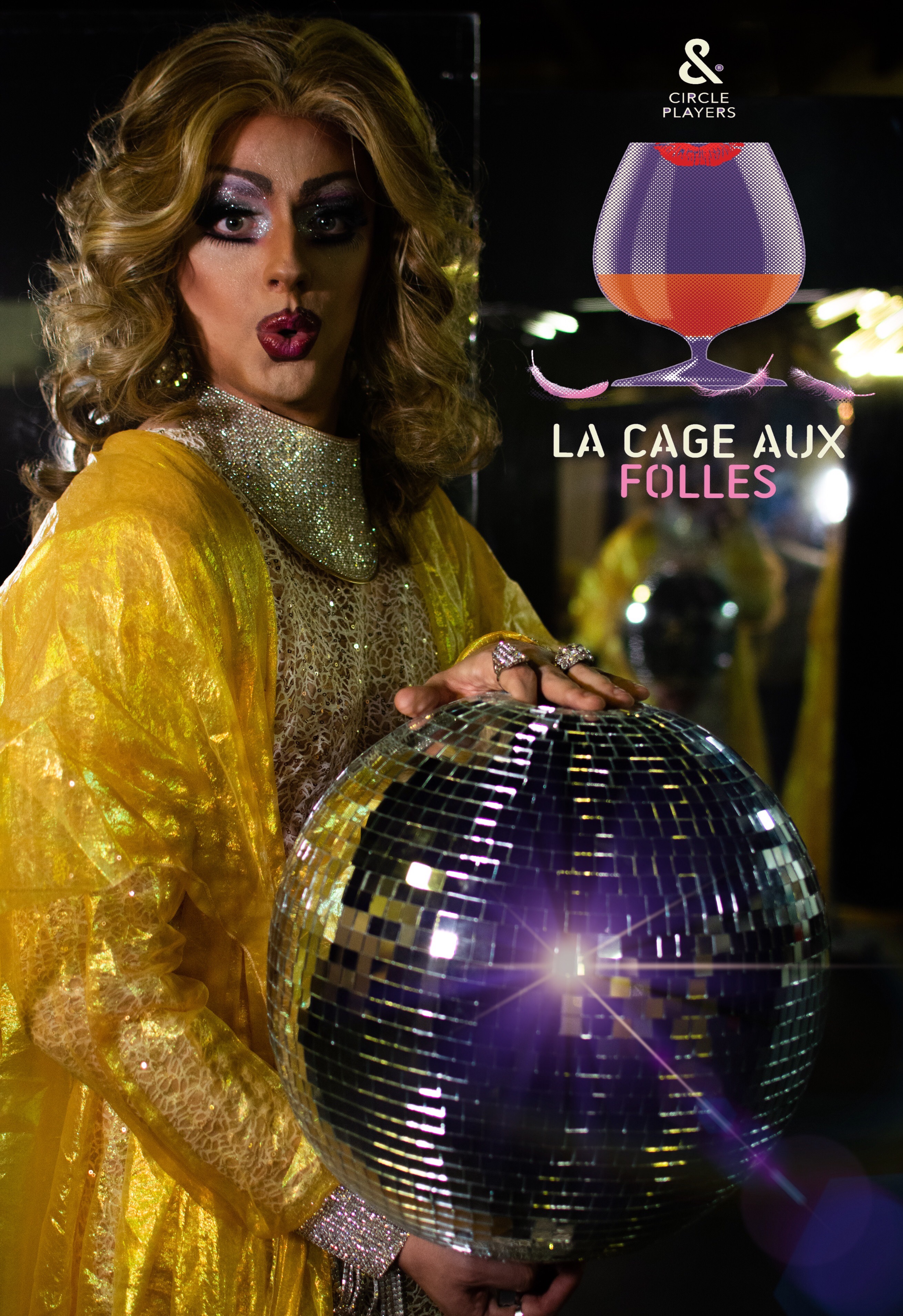 Michael Baird stars as Albin/ZaZa In Circle Players production of La Cage Aux Folles playing at the Looby Theatre Jan 17-Feb 2. Info at www.circleplayers.net 