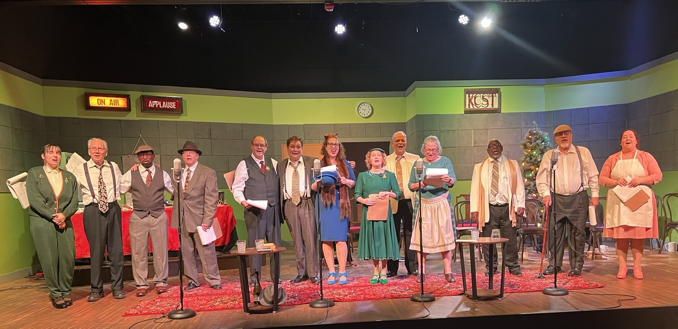 The denizens of Bedford Falls (and heaven!) are ready to bring you some holiday cheer! 