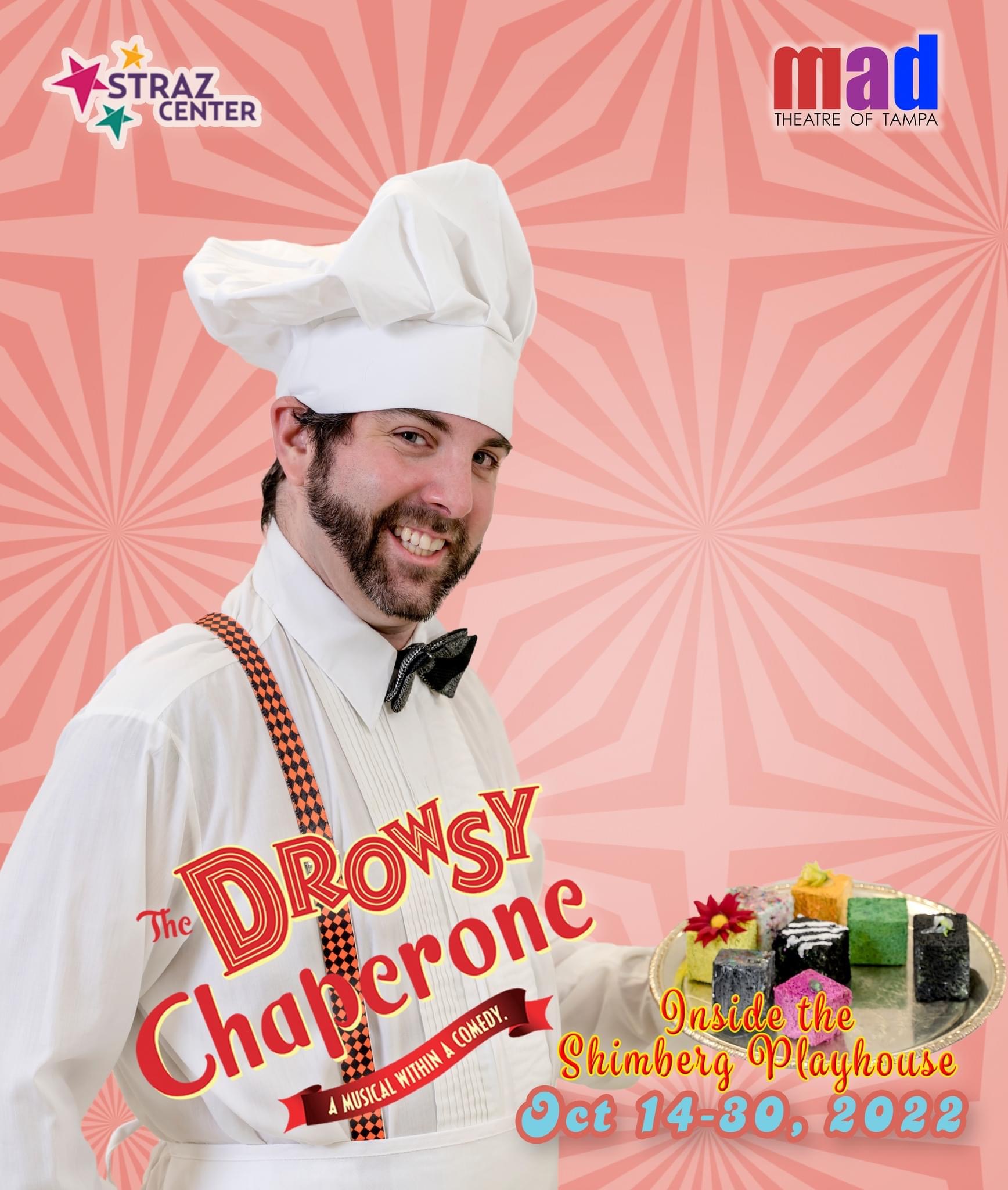 Meet Paulie as played by Ryan Farnworth in mad Theatre of Tampa’s “The Drowsy Chaperone