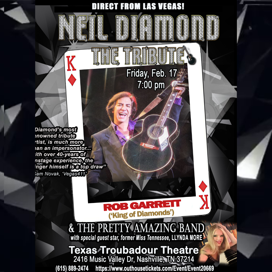  Photos of Rob Garrett as Neil Diamond