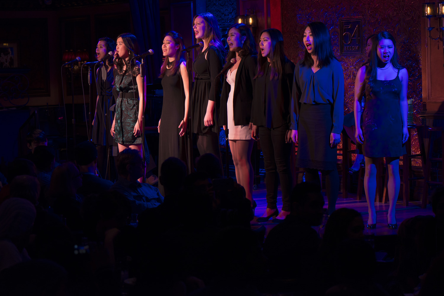 Some of the pictures from 54 Below concert. 5