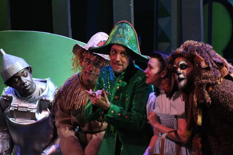 Dorothy, Scarecrow, Tinman, Cowardly Lion, and the Doorman of Oz! 1