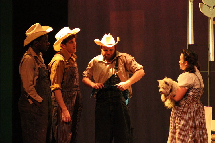 Dorothy, Scarecrow, Tinman, Cowardly Lion, and the Doorman of Oz! 8