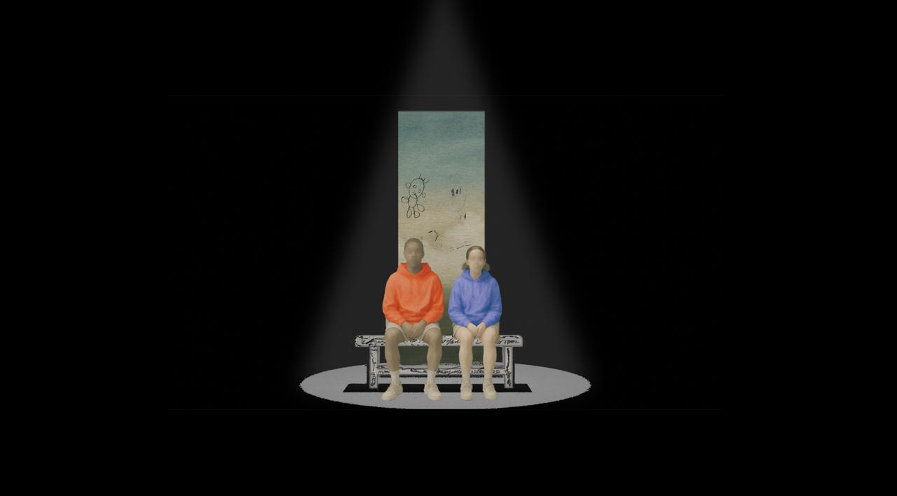 Rendering by Set Designer Alex Pe a