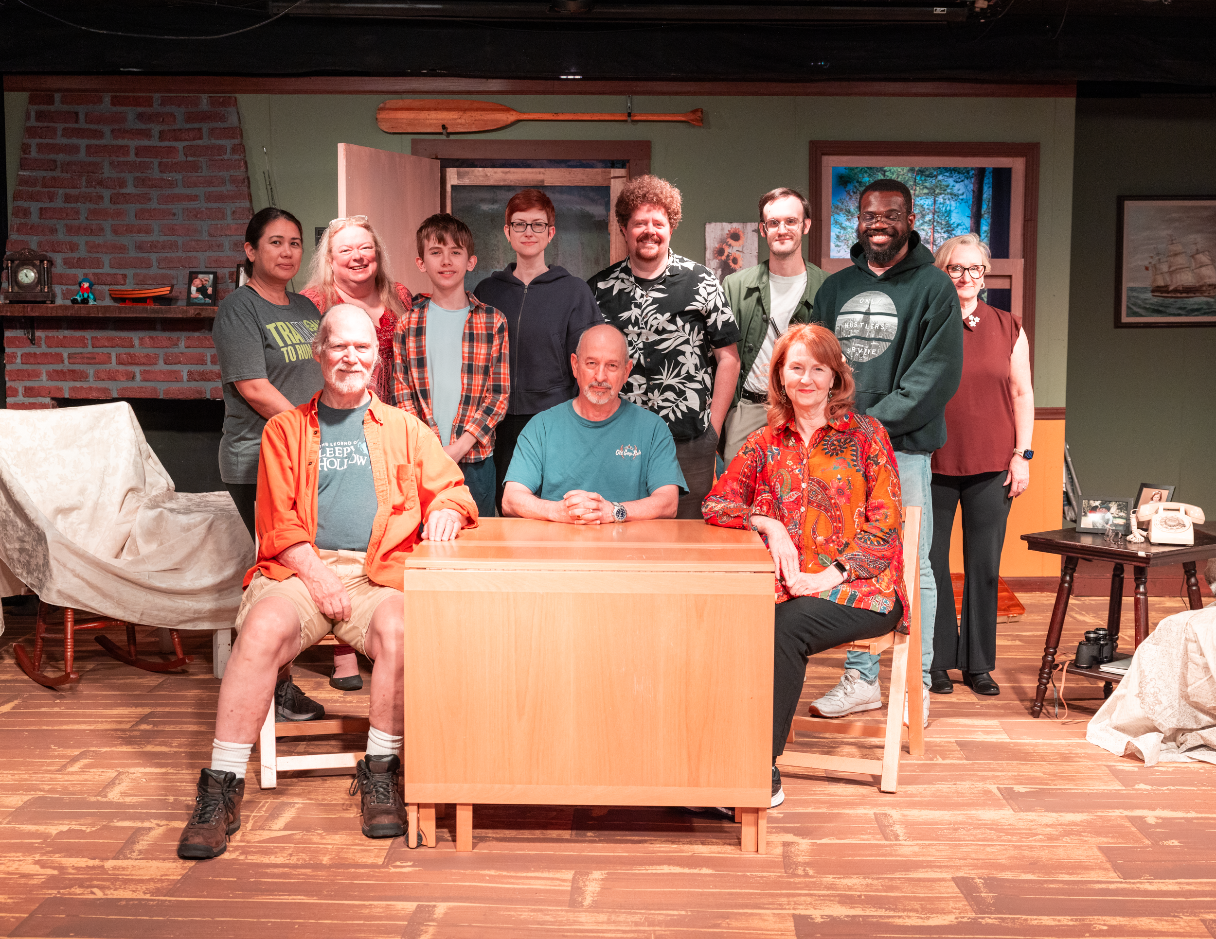 The full cast and crew for The Golden Pond The full cast and crew for The Golden Pond