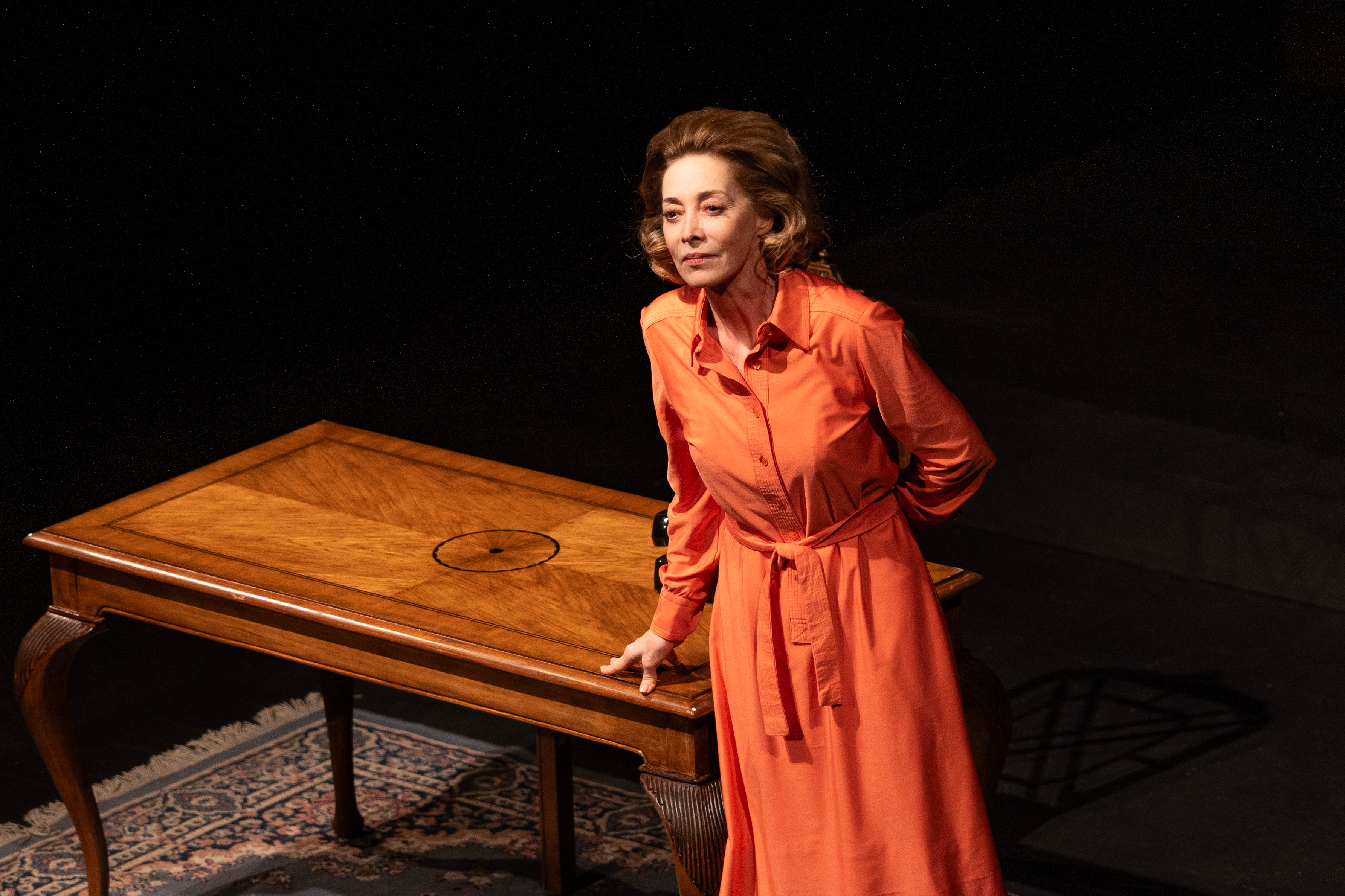 5 - Sharon Lawrence in THE SHOT. Photo by TJ Carr, Courtesy of PlayMakers Repertory Company