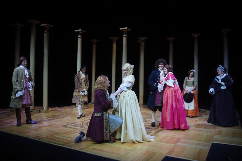 IWU School of Theatre Arts' McPherson Theatre:
Tartuffe by Moliere (translation by Richard Wilbur)
Directed by Nancy Loitz
February 14-18 at 8:00 p.m., February 19 at 2:00 p.m.