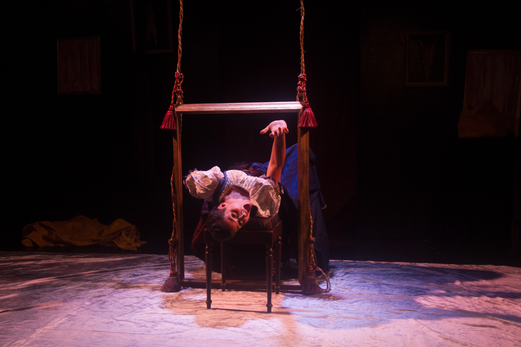 Mariah Freda as Artemisia Gentileschi in "Artemisia's Intent." Photo credits: Jody Christopherson