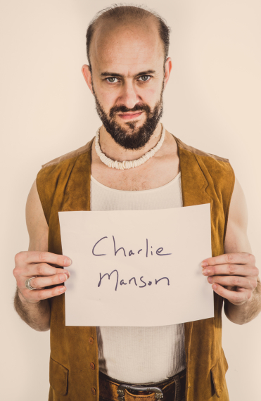 Michael Wiener as Charles Manson (Photo by John Robert Hoffman)