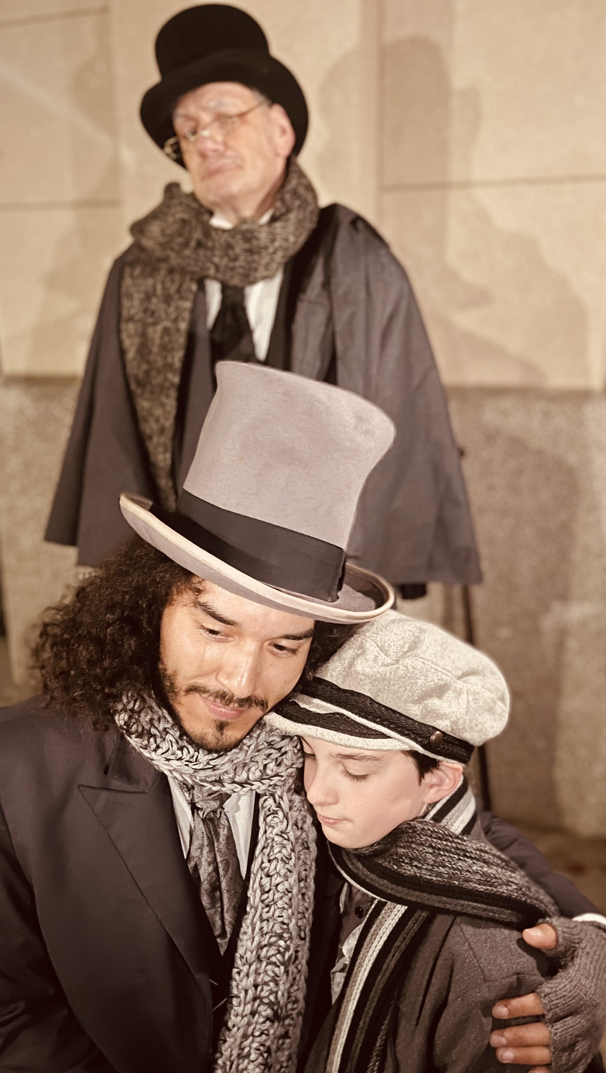 Promo pics from Studio Theatre oh Long Island’s production of Scrooge the Musical 