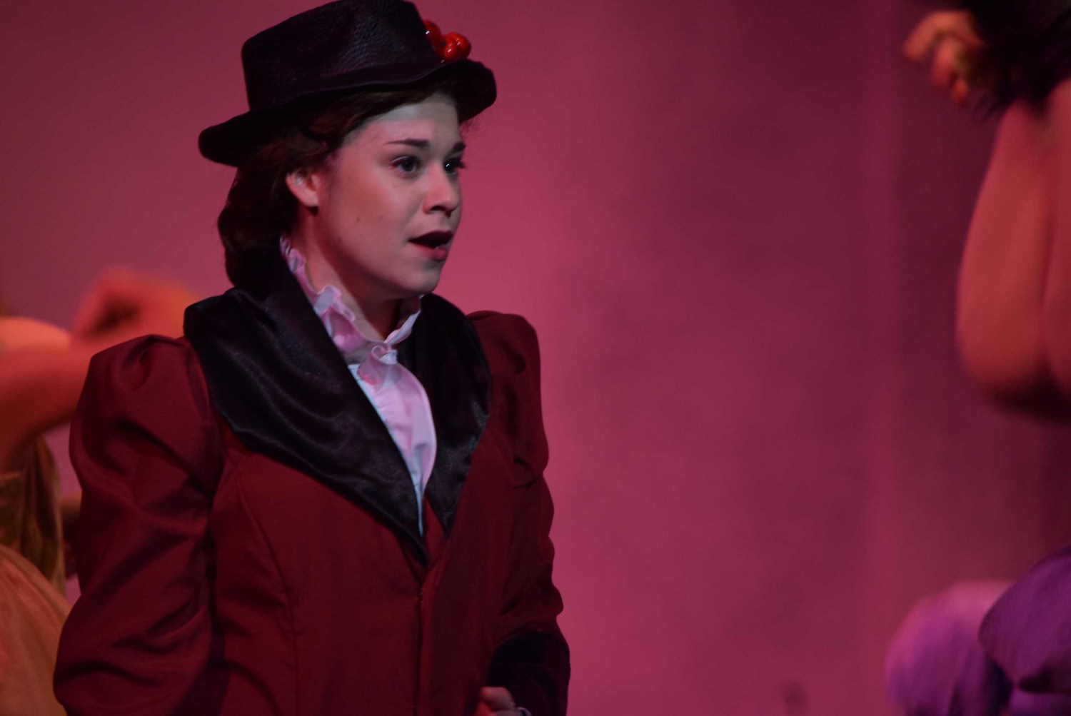 Enclosed are production photos from the CSC production of Mary Poppins.