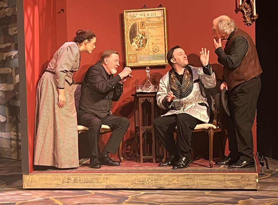 Allyson Rose, Tim Jolly, Olen Cox, and John Covaleskie