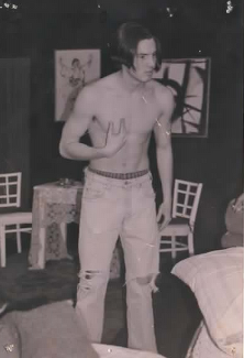 SHOULD HE STAY OR SHOULD HE GO!: Actor Jonathan Pereira as the light-skinned brother Morris contemplates leaving the confines of his Port Elizabeth, South Africa shack in Director Darryl Maximilian Robinson's 1999 Excaliber Shakespeare Company of Chicago revival of Athol Fugard's powerful anti-apartheid drama 