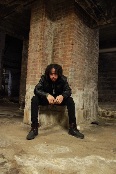 DiAngelo Carpio as Roger in the BHS Drama Society production of Rent (School Edition). 