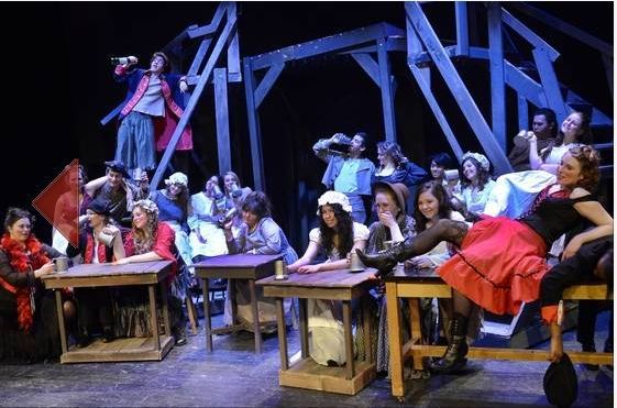 pictures of Les Miserables HS from the dress rehearsal at Streamwood High School. 1
