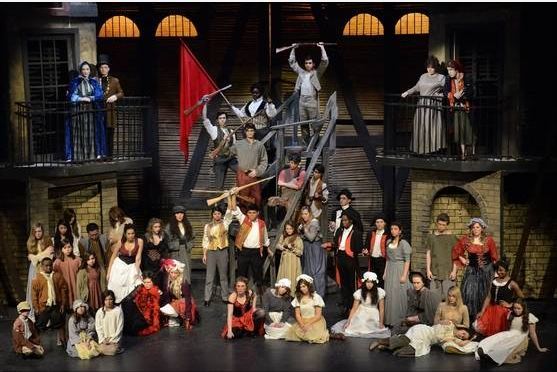 pictures of Les Miserables HS from the dress rehearsal at Streamwood High School. 2