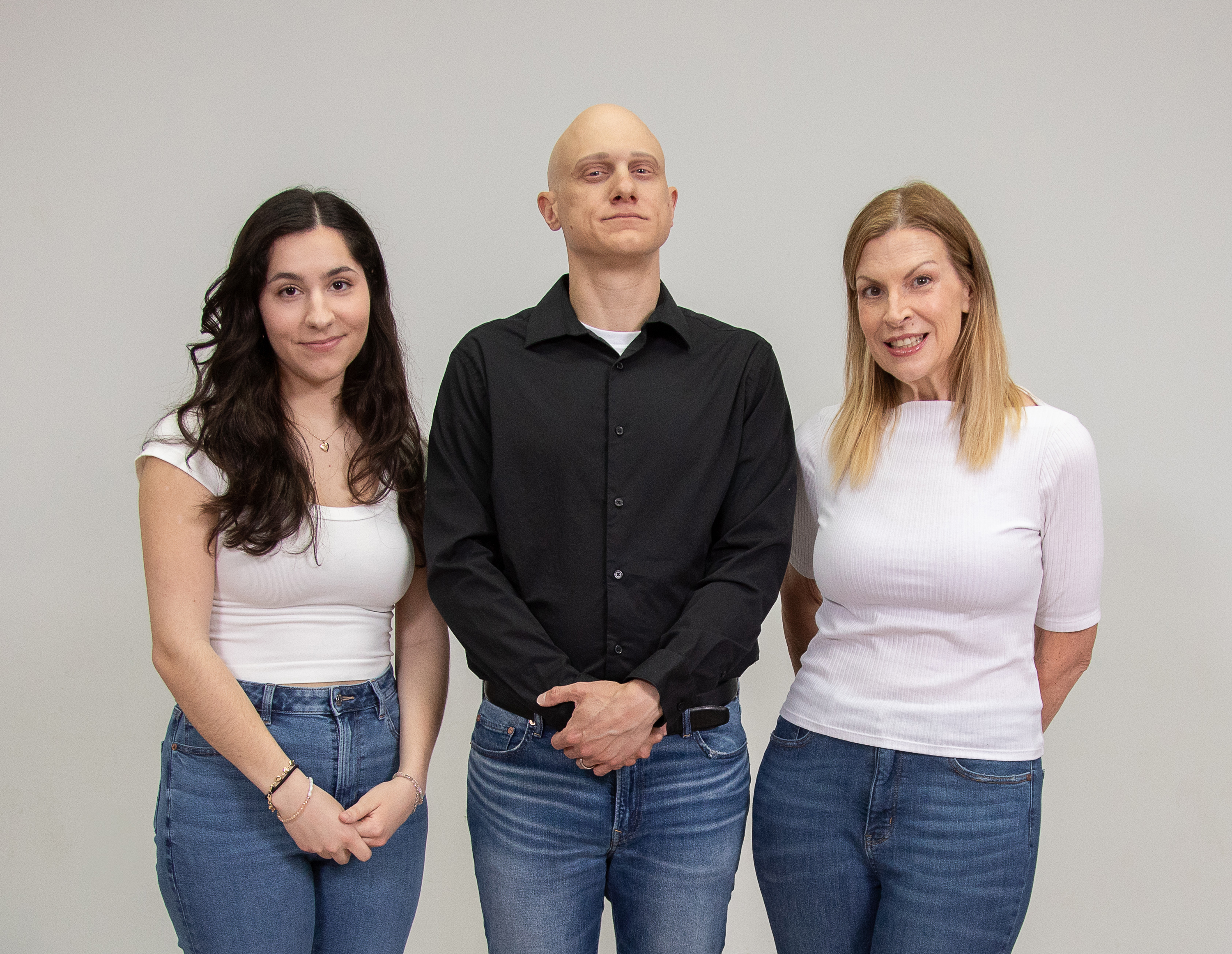 In Newtown Arts Company?s production of Footloose, a ban on dancing is instituted by the local preacher, Reverend Shaw (center-Joseph Cutalo of Titusville, NJ), who is determined to exercise control o