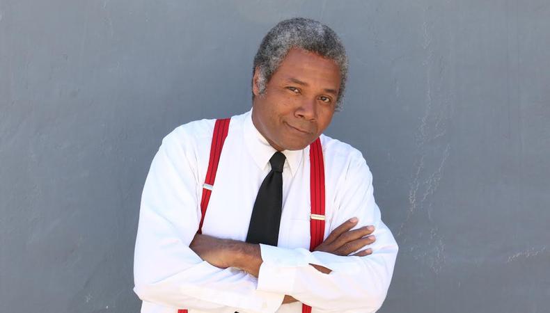 Veteran stage actor and play director Darryl Maximilian Robinson earned a 2019 Broadwayworld Chicago Award nomination for Best Performer In A Musical or Revue for his performance in the dual roles of The Chairman Mr. William Cartwright and Mayor Thomas Sapsea in the 2018 Saint Sebastian Players of Chicago Revival of Rupert Holmes' 'The Mystery of Edwin Drood'. Photo by J.L Watt. 