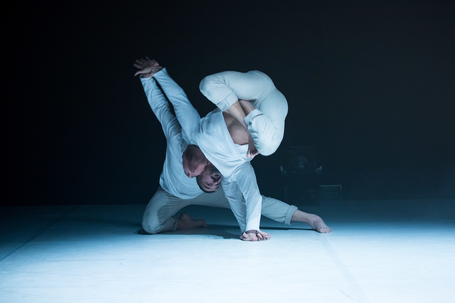 A FUSION OF CONTORTION, HIP-HOP, THREADING, BREAKDANCING AND CONTEMPORARY DANCE. Dance St. Louis kicks off its 53rd season with an arousing presentation of Wewolf, the LA-based company of award-winning international artists James Gregg and RubberLegz (aka Rauf Yasit). 