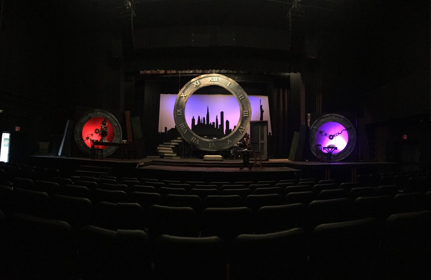 Set of The Last Five Years, Set design Otto Layman and Jonathan Mitchell 1