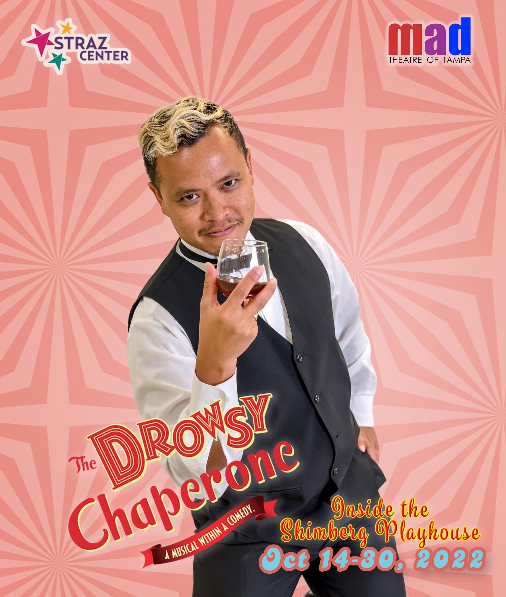 Meet Edgar as played by Topher Larkin in mad Theatre of Tampa’s “The Drowsy Chaperone