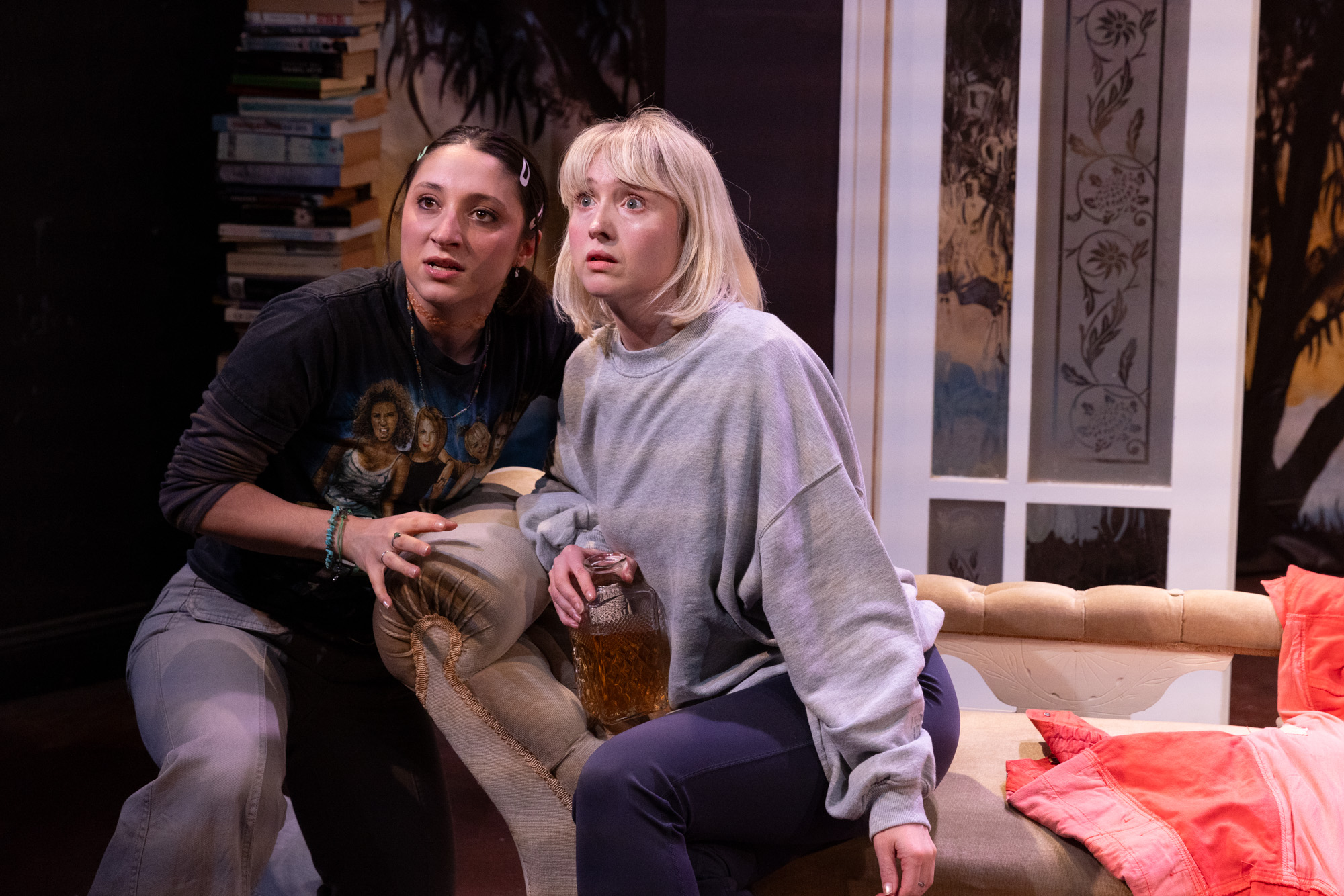 Jade Fuda as Molly and Lib Campbell as Tess in The Female of the Species. Image by Noni Carroll.