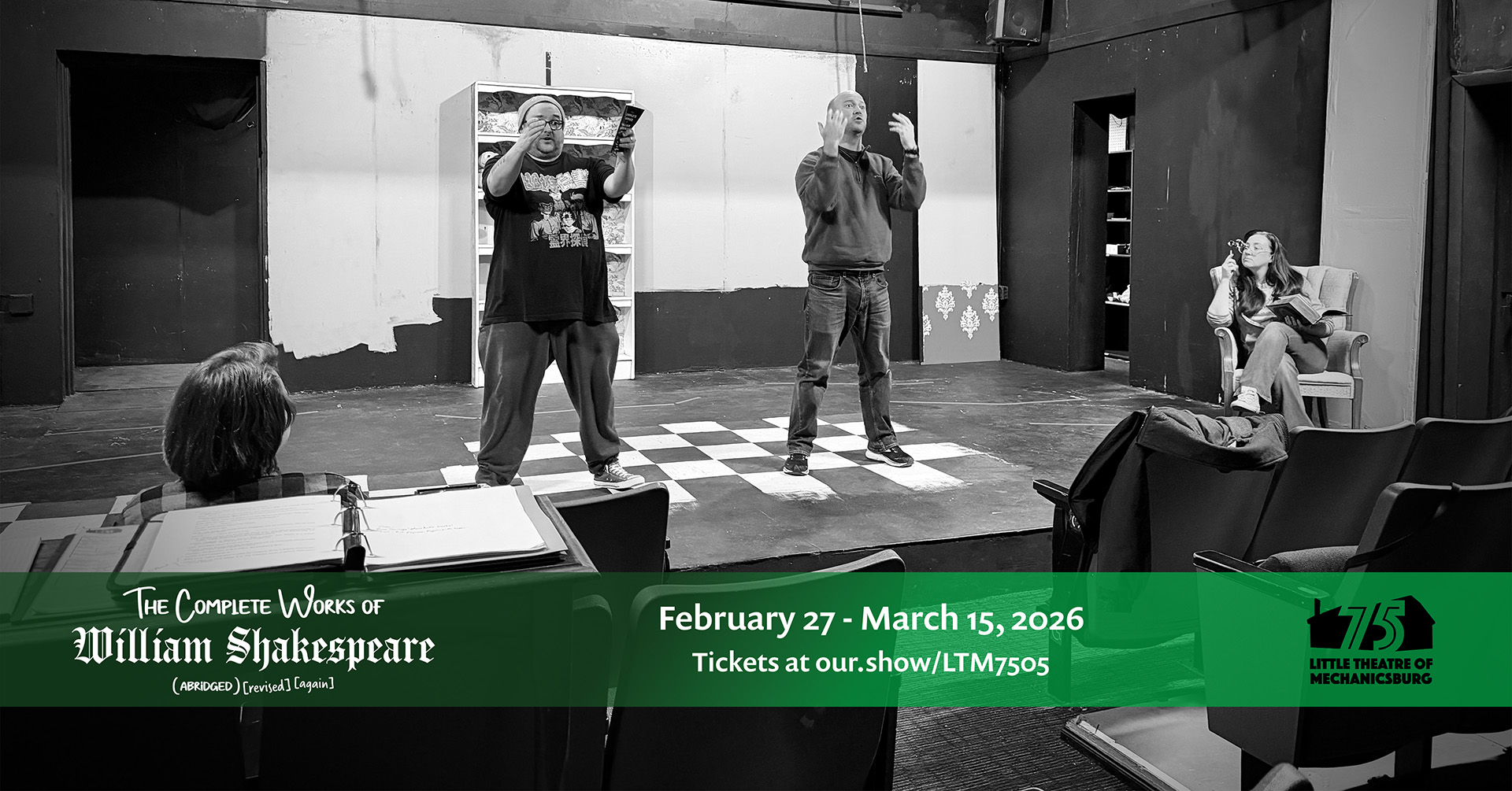 Rehearsal Photo - Get your tickets at our.show/ltm7505