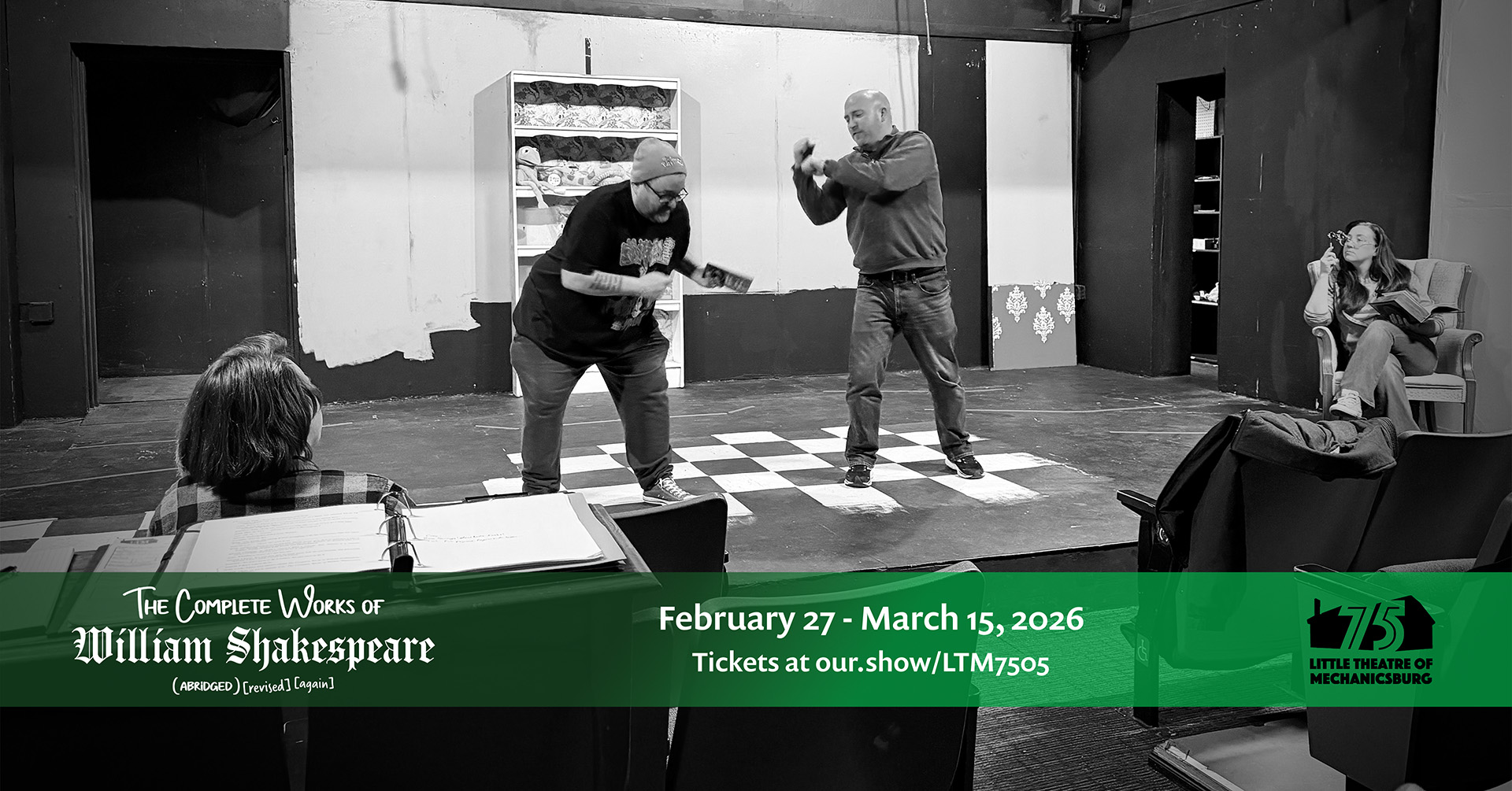 Rehearsal Photo - Get your tickets at our.show/ltm7505