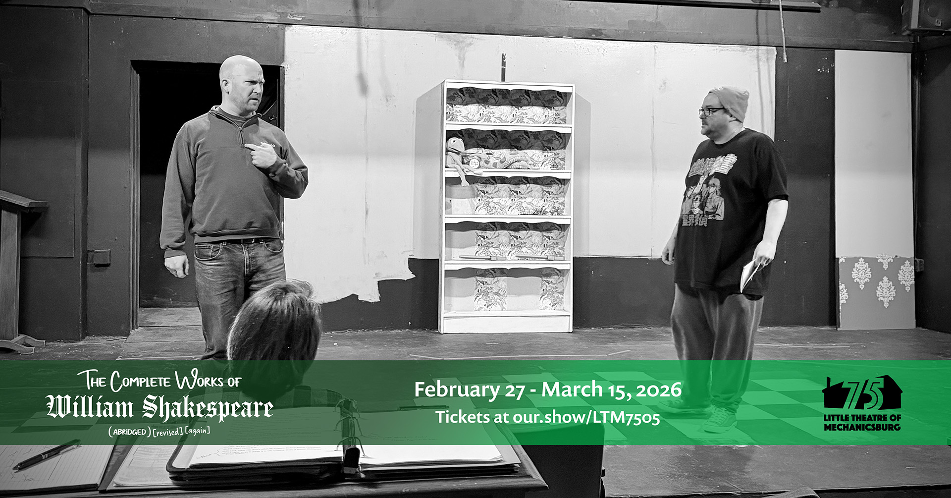 Rehearsal Photo - Get your tickets at our.show/ltm7505