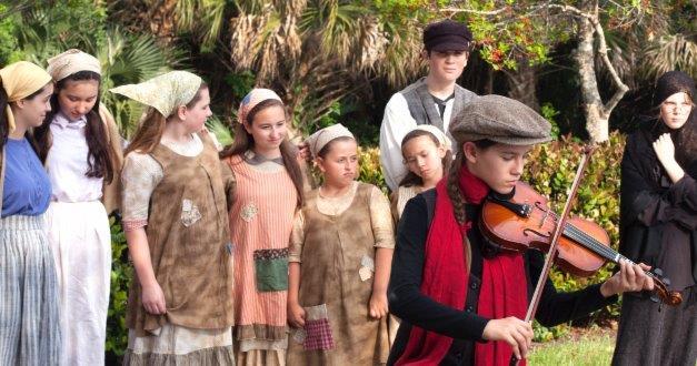 The Cast of Fiddler, Jr. at the Center for the Performing Arts Bonita Springs.
Photo by Jason Easterly 1