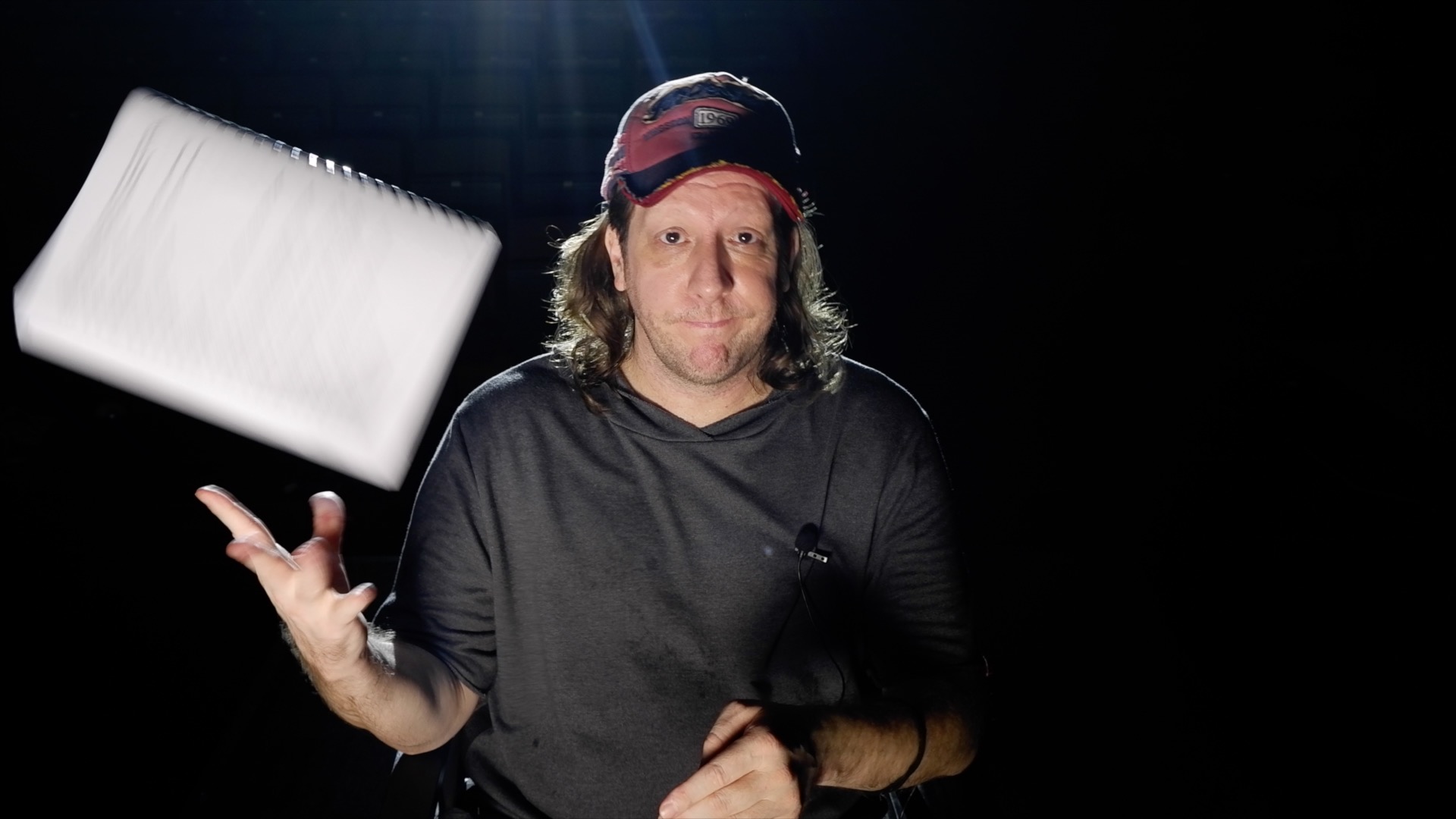 Scott's secret power of levitation.